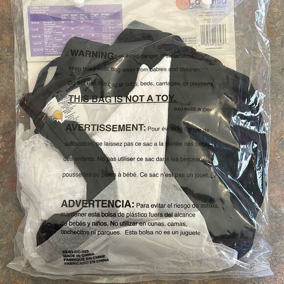 California Costumes Gothic Mini Dress Sz Small Wednesday - Picture 3 of 6